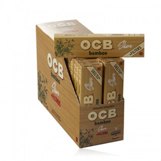 กระดาษ OCB Bamboo + t i p s ไซส์ใหญ่ (1 X 32 ชิ้น)