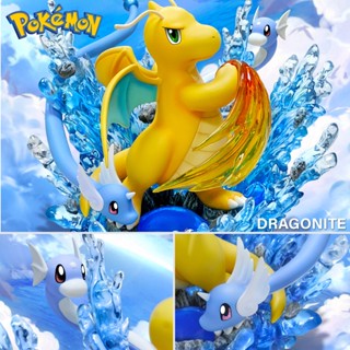 EGG Studio Pokemon Evolution of Dragonite Kairyu Dragonair Dratini โปเกมอน อีโวลูชัน ดราโกไนท์ ดราก้อนแอร์ งานปั้น Resin