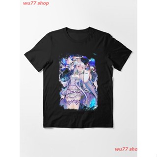 New Re Zero Starting Life In Another World 3 T-Shirt เสื้อยืด ดพิมพ์ลาย ดผ้าเด้ง คอกลม cotton แฟชั่น discount Unisex