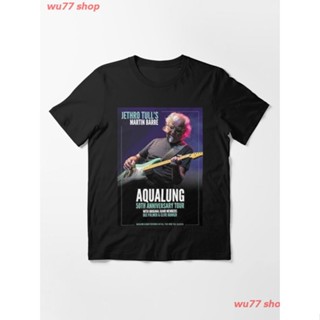 2022 Jethro Tulls Martin Barre T-Shirt เสื้อยืด ดพิมพ์ลาย ดผ้าเด้ง คอกลม cotton แฟชั่น discount Unisex