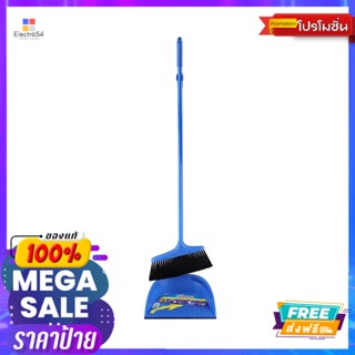 สวอช ที่โกยผงด้ามยาวพร้อมไม้กวาดA ESWASH LONG HANDLE DUSTPAN SET