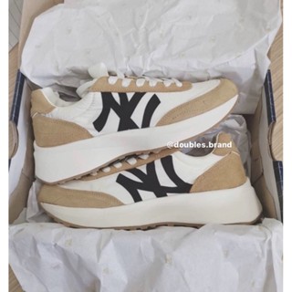 Mlb chunky jogger white brown รองเท้า MLB ของแท้ (พร้อมส่ง)🎉