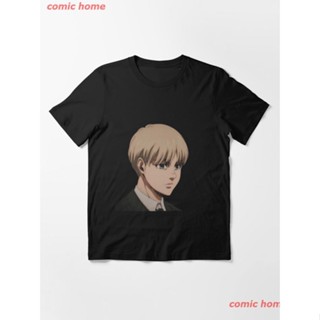 2022 Armin Arlert Essential T-Shirt เสื้อยืดพิมพ์ลาย เสื้อยืดอะนิเมะ คอกลม cotton ความนิยม Unisex