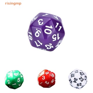 [risingmp] ลูกเต๋าเรซิ่น หลายสี D30 สําหรับเล่นเกม