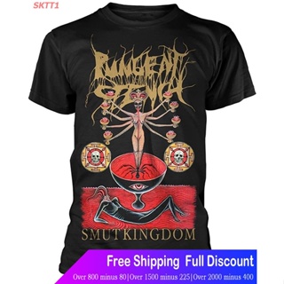 SKTT1 เสื้อยืดแขนสั้น Plastic Head Pungent Stench Smut Kingdom Album Cover T-Shirt Short sleeve T-shirts