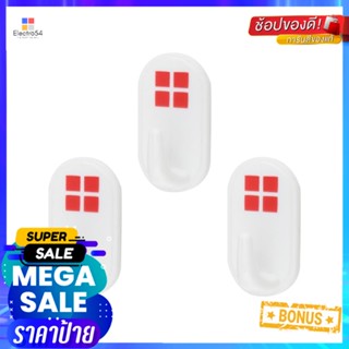 ขอแขวนทรงรีติดเทปกาว SUPERLINE SL122 (1x3)HOOK OVAL TAPE SUPERLINE SL122 (1X3)