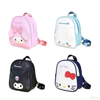 Ns3 Sanrio กระเป๋าเป้สะพายหลังลําลอง กันน้ํา ลายการ์ตูน Hello Kitty Cinnamon mymelody Kuromi น่ารัก แฟชั่นสําหรับเด็ก