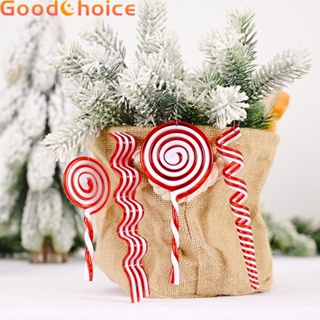 【Good】Xmas Tree Pendant Cane Craft Gift Ornament Candy Mixed Part Y Decor 3D【Ready Stock】