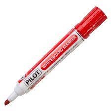ปากกาเขียนไวท์บอร์ด PILOT สีแดง