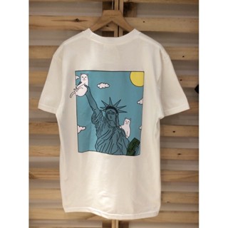 เสื้อวินเทจชาย - เสื้อยืดสําหรับผู้ชาย▥เสื้อยืดเสรีภาพ K.Ripndip เสื้อยืดขนาดใหญ่สําหรับผู้ชาย/เสื้