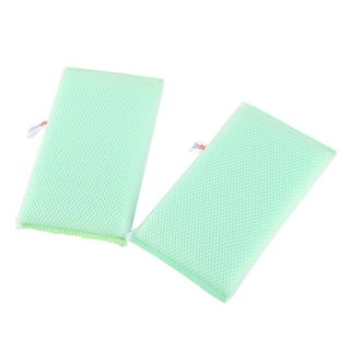 ฟองน้ำหุ้มตาข่าย POLY-BRITE ULTRA ANTI-BACTERIA 8.5x15ซม. แพ็กคู่SPONGE NET POLY-BRITE ULTRA ANTI-BACTERIA 8.5x15cm 2 PC