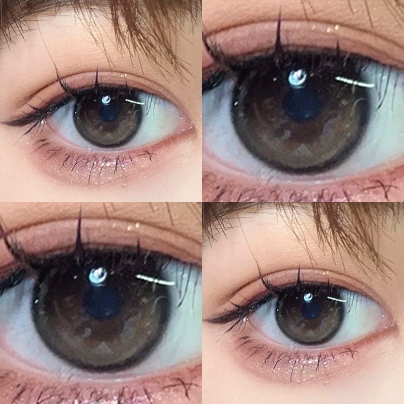 Yimeixi คอนแทคเลนส์สายตาสั้น 2 สี 0.00~-8.00 เกรดธรรมชาติ สีดํา คอนแทคเลนส์ mini คอนแทคเลนส์รายปี คอนเทคเลนส์สายตาสั้น ราคา ถูกที่สุด ดีลบีเคเค แกลเลอรีภาพที่ 5