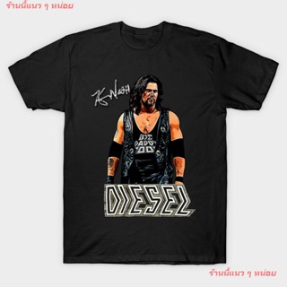 Tee 2022 Kevin Nash Diesel T-shirt เสื้อยืดผู้ชาย ดพิมพ์ลาย ดผ้าเด้ง คอกลม cotton ความนิยม discount