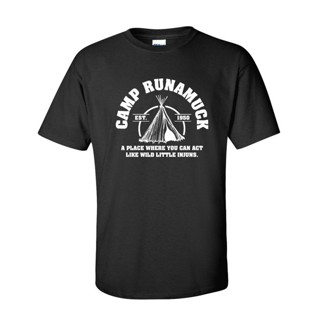 เสื้อยืดเด็กผช เสื้อคู่ เสื้อแฟชั่นผญ sexy - สินค้าดีบุรุษท็อปส์แคมป์ Runamuck เสื้อยืดลําลอง Tee