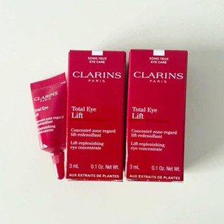 ส่งฟรี Clarins Review Clarins Total Eye Lift Serum 3ml  อายครีมรุ่นใหม่จากคลาแรงส์ AUG01