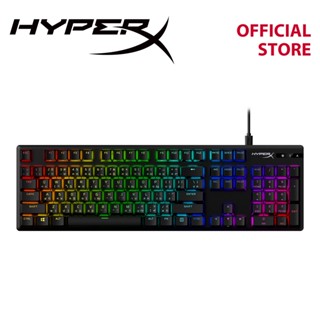 [TH Layout] HyperX Alloy Origins PBT- Mechanical Gaming Keyboard, PBT Keycaps, RGB (639N3AA)