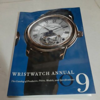 หนังสือนาฬิกาภาษาอังกฤษ/นาฬิกาข้อมือมือสอง/WRISTWATCH ANNUAL 2004/นิตยสารนาฬิกา/the catalog of producers/