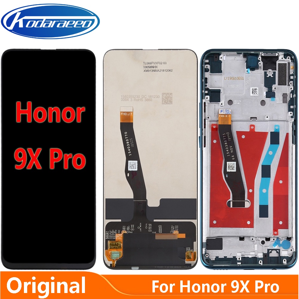 Original 6.59" For Huawei Honor 9X Pro HLK-L41 HLK-L42 LCD Display Touch Screen Digitizer Assembly F