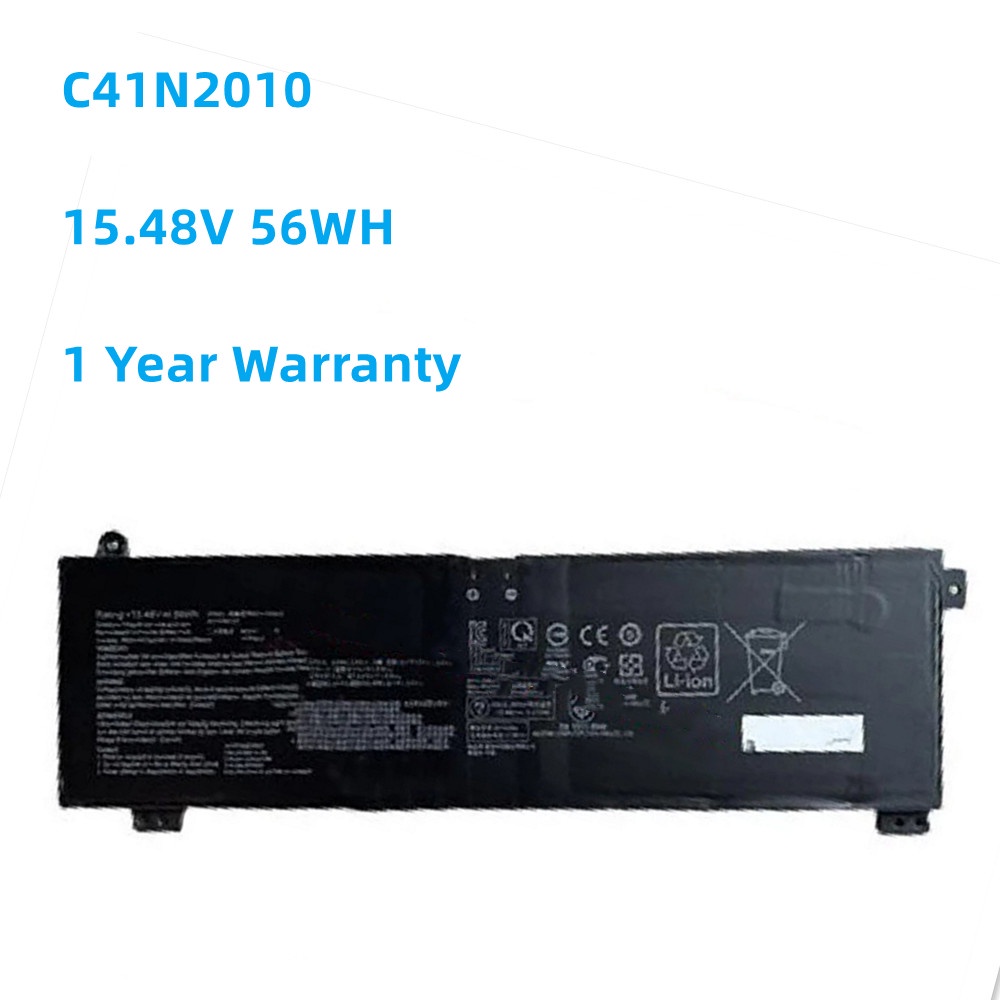 New C41N2010 Battery for Asus G713QE-HX023 G713QE-HX031 ROG Strix G15 G513IH-HN002T G513IH-HN006 G17