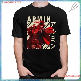 New Attack On Titan Armin Arlert เสื้อยืดผู้ชาย เสื้อยืดลายการ์ตูน COD แฟชั่น discount