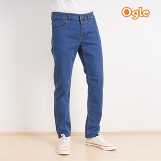 Mens jeans กางเกงยีนส์ผู้ชาย ยีนส์ผ้ายืด กางเกงขากระบอกเล็ก No.4013011