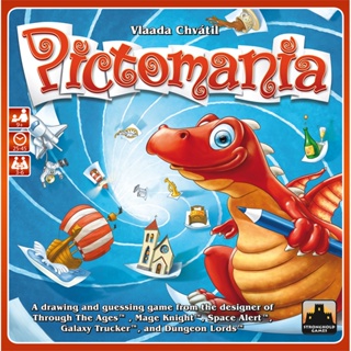 Pictomania บอร์ดเกม คู่มือภาษาอังกฤษ (Boardgame บอร์ดเกม การ์ดเกม เกม)