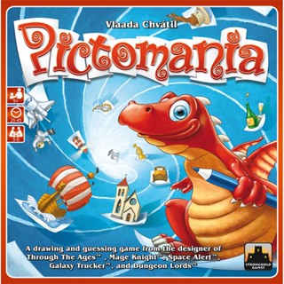 Pictomania บอร์ดเกม คู่มือภาษาอังกฤษ (Boardgame บอร์ดเกม การ์ดเกม เกม)