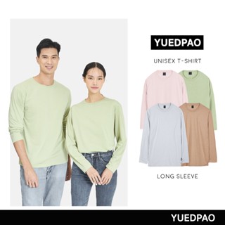 Yuedpao No.1 ผ้านุ่ม ไม่ย้วย ไม่หด ไม่ต้องรีด Ultrasoft Non-Iron เสื้อยืดเปล่า เสื้อยืดสีพื้น เสื้อยืดแขนยาว Set Spring