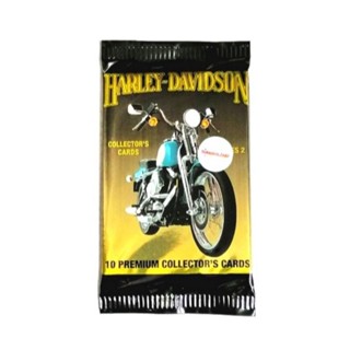 (Sealed Pack) 1992 HARLEY-DAVIDSON PREMIUM COLLECTOR CARDS (ซองสุ่มการ์ด)