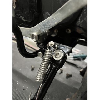 น็อตขาตั้งข้าง(กลึงมือ)Honda ลายเรียบร่อง สินค้าราคาตัวละ TMP00037