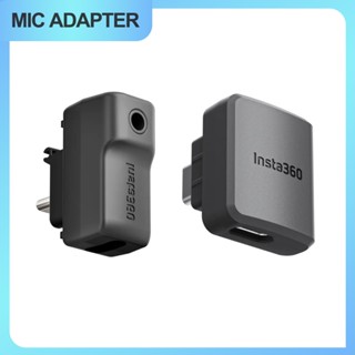 อะแดปเตอร์ไมโครโฟน Insta360 อุปกรณ์เสริม สําหรับ Insta X3 ONE RS ONE R ONE X2