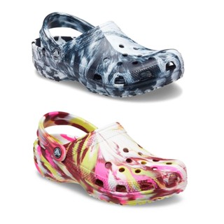 Crocs รองเท้าแตะ Classic Marbled Clog ( 2 สี )