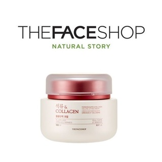 [THE FACE SHOP] Pomegranate &amp; Collagen Volume Lifting Cream 100ml  ครีมคอลลาเจน ยกกระชับผิวหน้า สินค้าเกาหลีแท้ๆส่งตรงจากเกาหลี