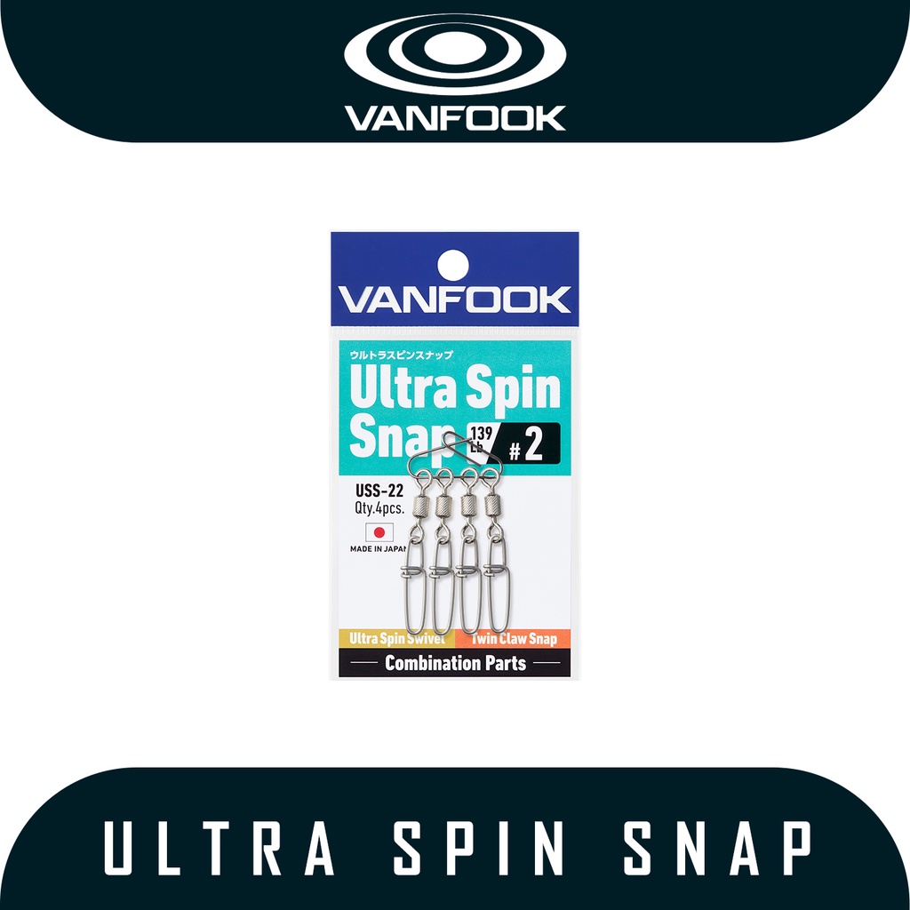 Kili Kili / Swivel Snap Vanfook ยี่ห้อ Ultra Spin Snap Type USS-22