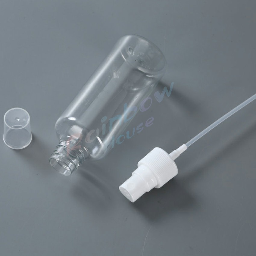 Rainbow ขวดสเปรย์ สีใส ขวดใส่สเปรย์พกพา ขวดสเปรย์น้ำหอม มี ขนาด 30 50 100 มล  Transparent spray bottle