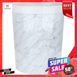 ถังขยะกลม ACCO SNOW MARBLE ขนาด 9L ลายหินอ่อนROUND DUSTBIN ACCO SNOW MARBLE 9L MARBLE