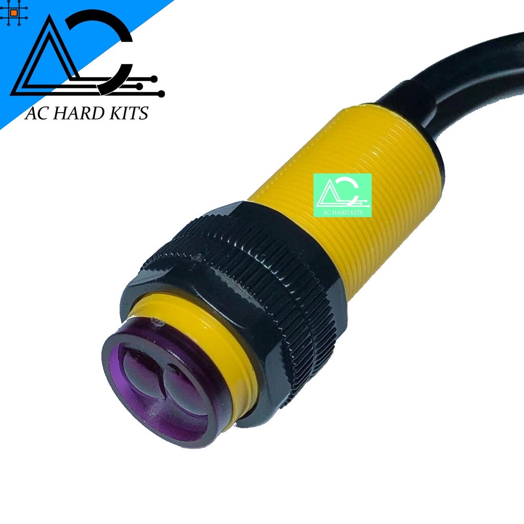 E18-D80NK Infrared Reflectance Proximity Sensor NPN NO ตรวจจับความเคลื่อนไหว 3-80 ซม เซนเซอร์จับวัตถุ โฟโต้เซนเซอร์ - รูปที่ 5
