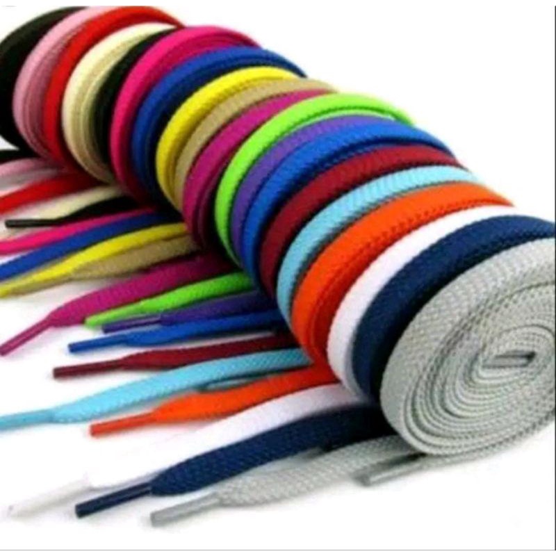 FLAT SNEAKER SHOELACES//รองเท้าผู้ชายและผู้หญิง//รองเท้าที่ดีที่สุด/การจัดส่ง
