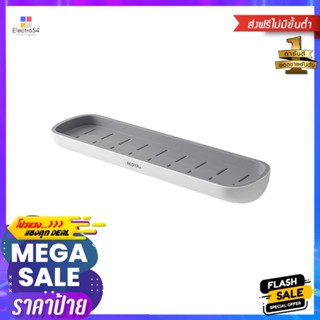 หิ้ง MOYA E1923-ST สีขาว+เทาBATHROOM SHELF MOYA E1923-ST WHITE+GREY