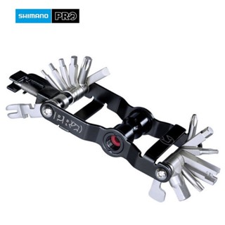 ชุดเครื่องมือขนาดเล็กรุ่น สำหรับงานจักรยาน SHIMANO PRO TEAM CO2 (STEEL BODY 20 FUNCTIONS)