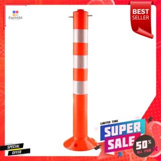 เสาจราจรมีตะขอและแถบสะท้อนแสง สีเงิน RIGHT 75 ซม.TRAFFIC DELINEATOR POST RIGHT 75CM SILVER