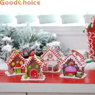 【Good】Polymer Clay House Decoration Ornament Xmas Tree Christmas Home Shop Decor【Ready Stock】