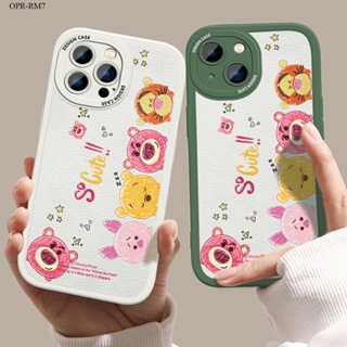 Realme 7 7i C17 6 6i 5 5S 5i 2  Pro เคสเรียวมี สำหรับ Case Winnie Pooh เคส เคสโทรศัพท์ เคสมือถือ Silicone Cases