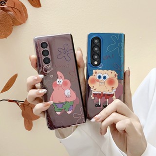 เคสโทรศัพท์มือถือ แบบนิ่ม ลายการ์ตูน สีสันสดใส สําหรับ Samsung Galaxy Z Fold 4 Z Fold 3 Z Fold 4