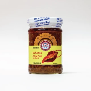 พ่อขวัญ Official Store - มันกุ้งเสวย 200กรัม (3 กระปุก) - Por Kwan Shrimp paste with bean oil 200g (3 pcs)