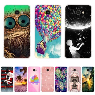 A14-เคสโทรศัพท์ซิลิโคน TPU นิ่ม ธีมสีพราว สําหรับ Samsung Galaxy a3 2016 a5 2016 a7 2016 a9 2016 a9 pro 2016