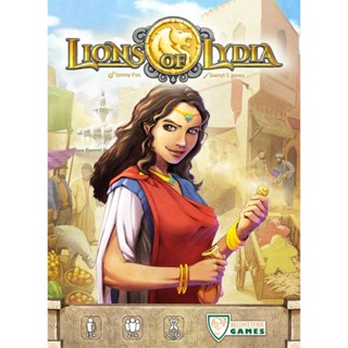 Lions of Lydia บอร์ดเกมแท้ คู่มือภาษาอังกฤษ