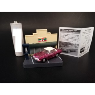 (ของแท้ 100%) CHEVROLET IMPALA 1971 Diorama และ CHEVROLET Elcamino งาน Coca Cola