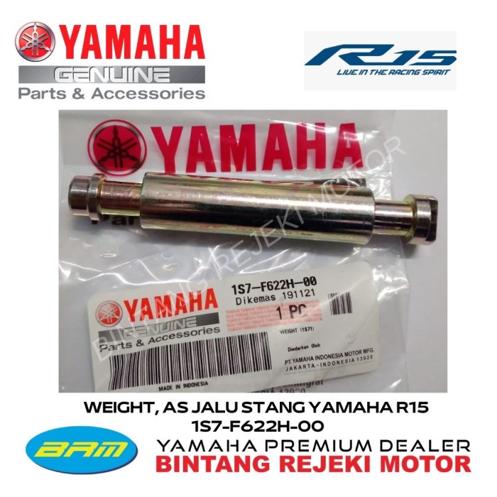 YAMAHA WEIGHT, YAMAHA R15 HANDLEBAR AXLE 1S7-F622H-00