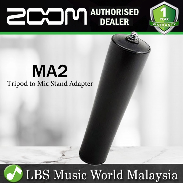 ขาตั้งกล้อง Zoom MA2 เป็นขาตั้งไมโครโฟน Adaptor สําหรับเครื่องบันทึกที่มีประโยชน์ (MA-2)